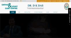 Desktop Screenshot of drdkdasortho.com